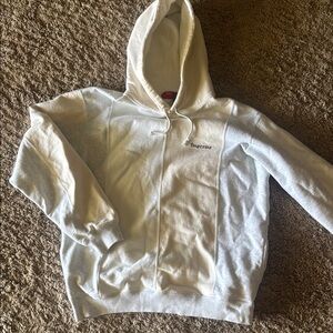 Supreme Kids Ivory Hoodie Jacket
